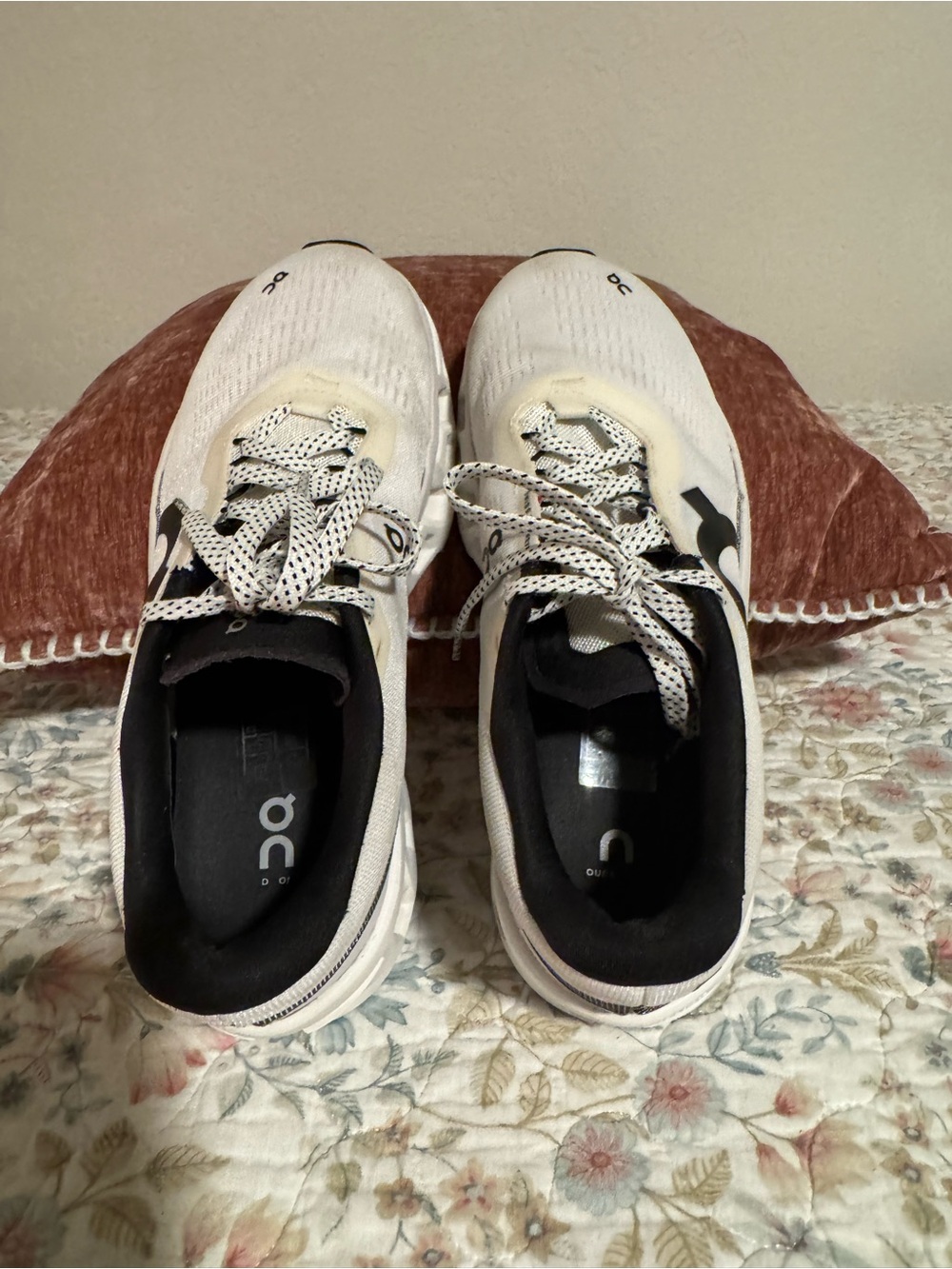 On Cloudmonster 2 - Women's White and Black Running Sneakers